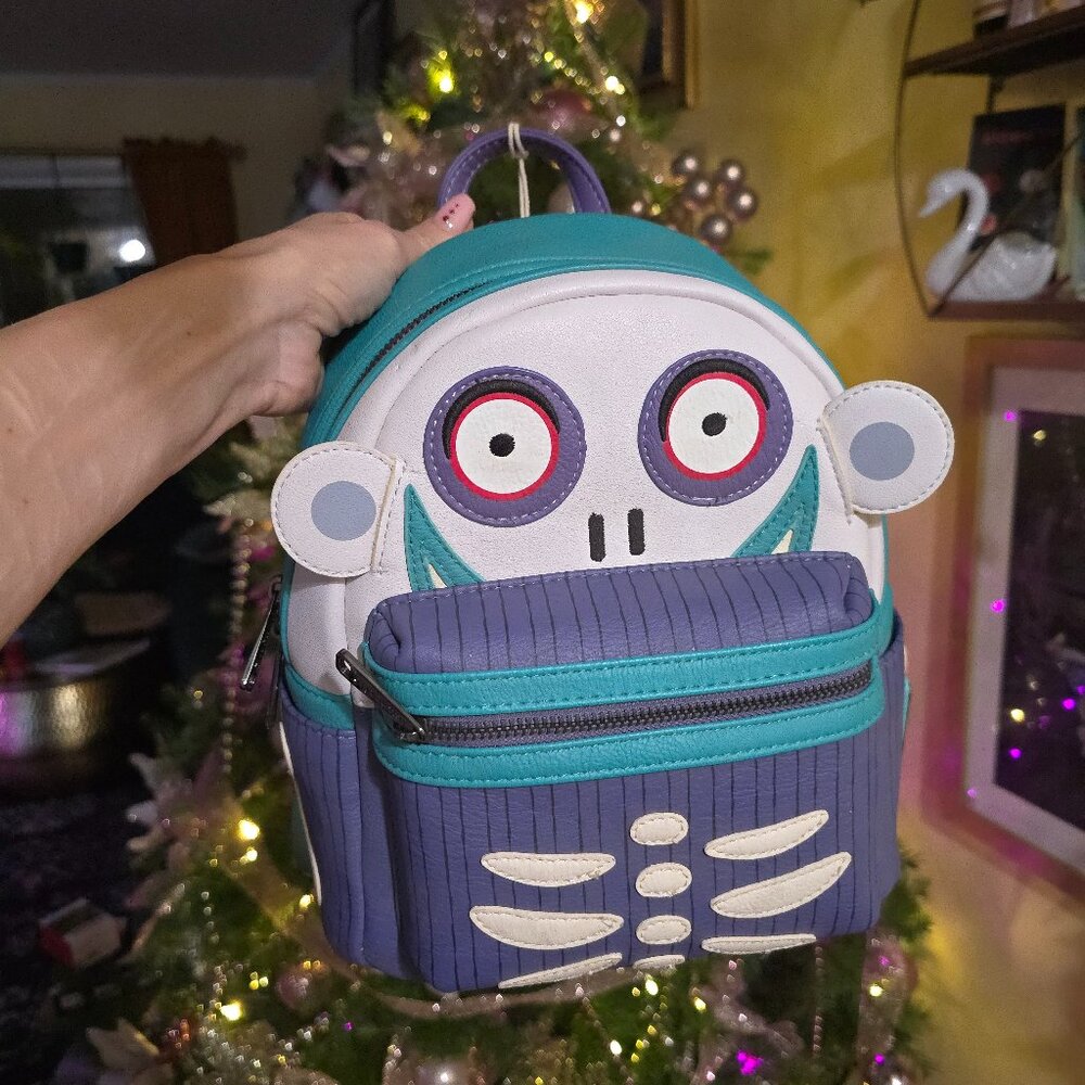 Disney's Nightmare Before Christmas Barrel Small Backpack